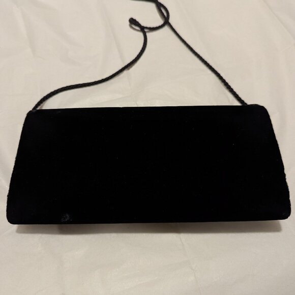 Retired Design Bag with Infinity Logo made in Velvet Black Excellent condition - Picture 6 of 9